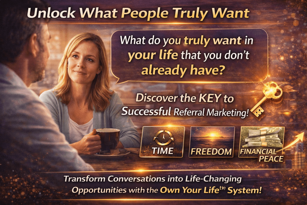Subject: Unlocking What People Truly Want – A Powerful Key to&nbsp;Success