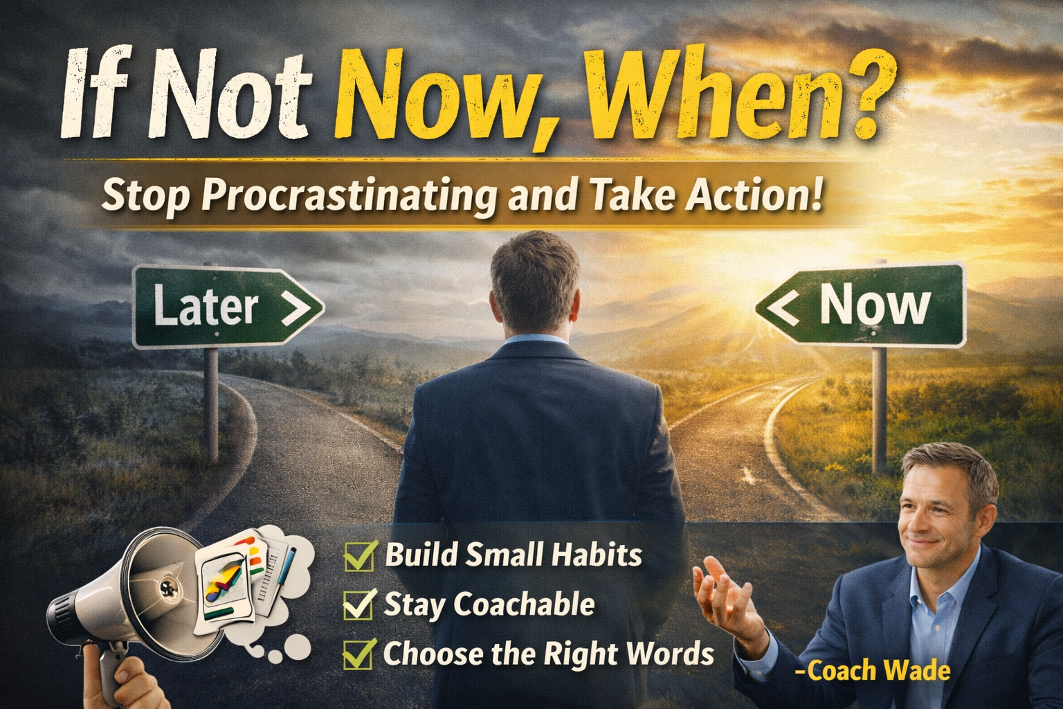 Four Words That Can Stop Procrastination