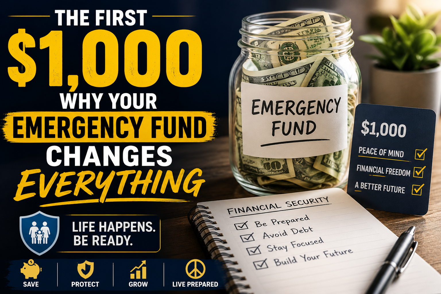 The First $1,000: Why Your Emergency Fund Changes Everything