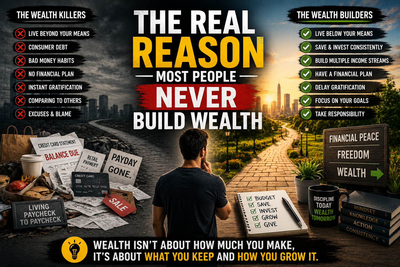 The Real Reason Most People Never Build Wealth