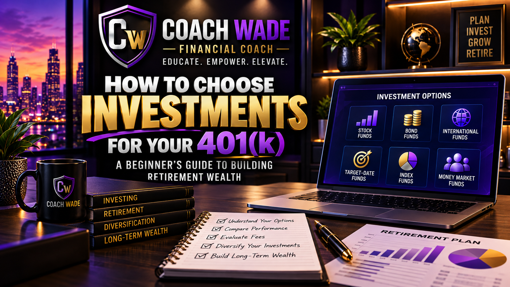 How to Choose the Right Investments for Your 401(k): A Beginner’s Guide to Building Retirement Wealth